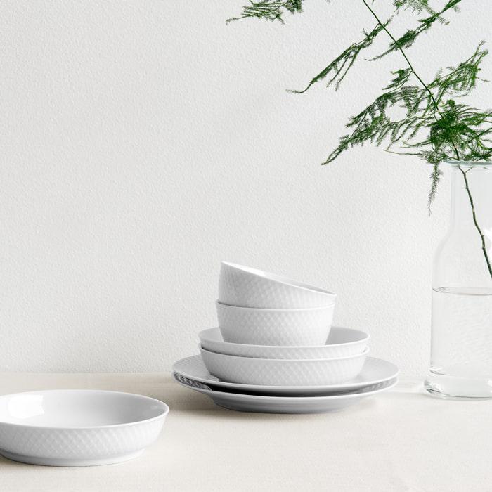 Lyngby Porcelain Rhombe Bowl