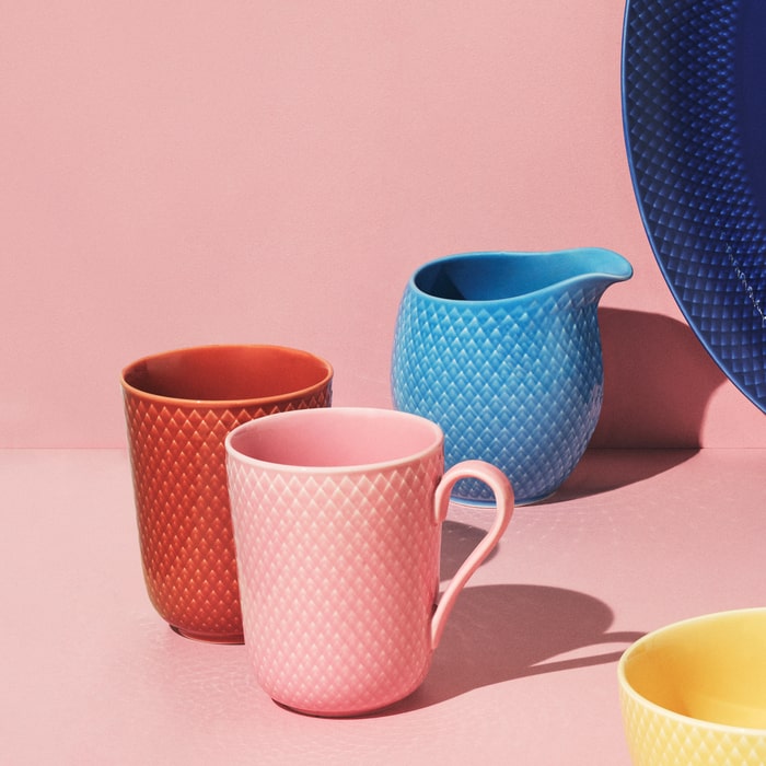 Lyngby Porcelæn Rhombe Color Mug