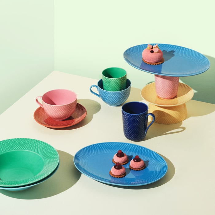 Lyngby Porcelæn Rhombe Color Serveware