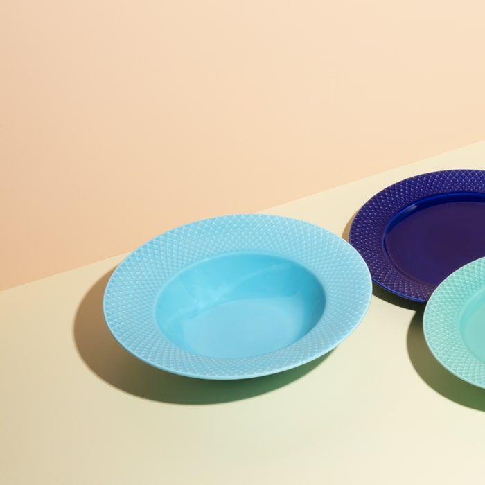 Lyngby Porcelæn Rhombe Color Dinner Plate