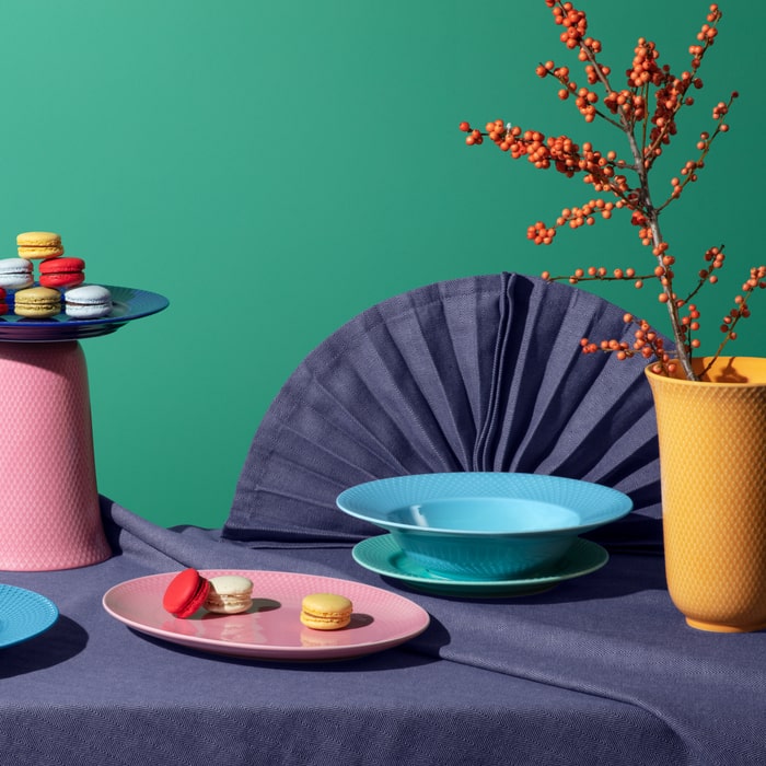 Lyngby Porcelæn Rhombe Color Serveware