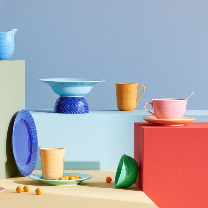 Lyngby Porcelæn Rhombe Color Mug