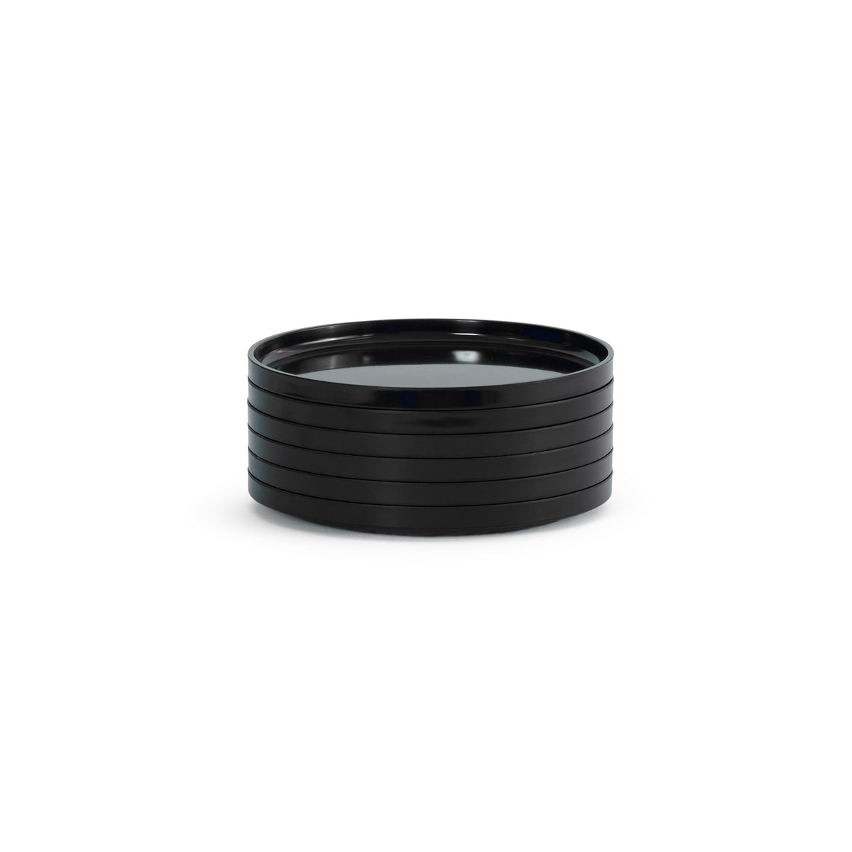 Heller Max Salad Plates 7.5" (Set of 6) in Black