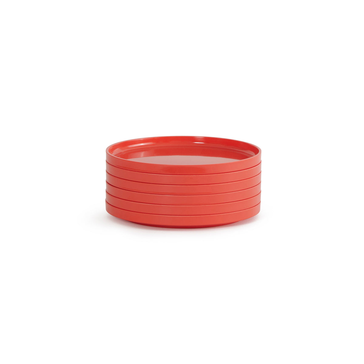 Heller Max Salad Plates 7.5" (Set of 6) in Orange