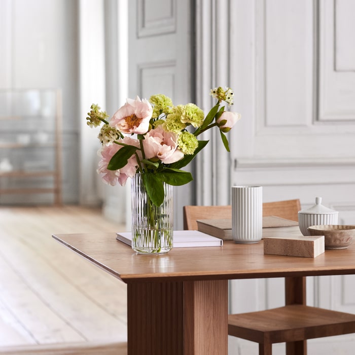 Lyngby Porcelain Glass Vases