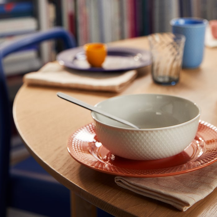 Lyngby Porcelain Rhombe Bowl