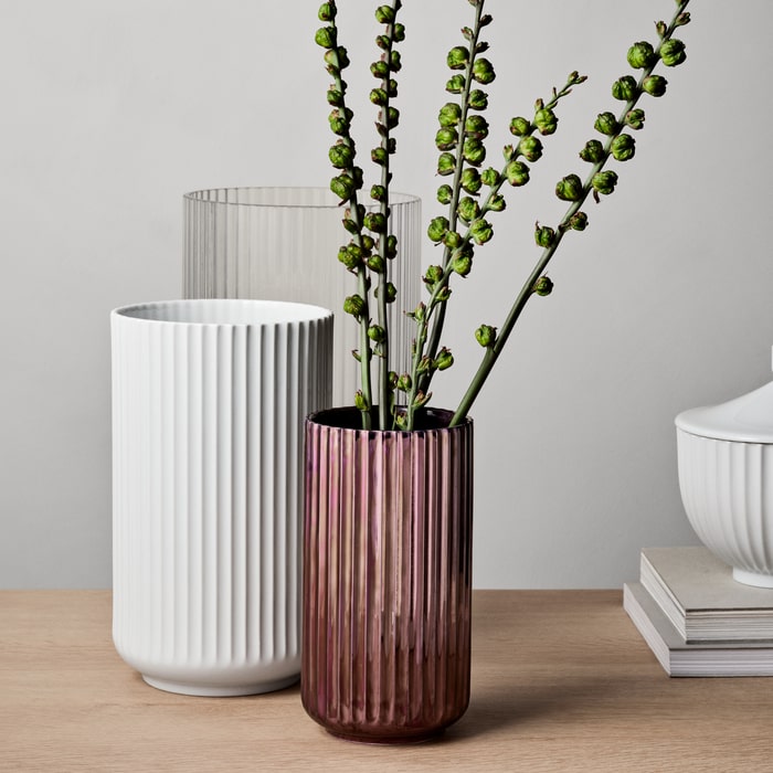 Lyngby Porcelain White Vases