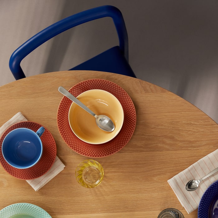 Lyngby Porcelæn Rhombe Color Dinner Plate
