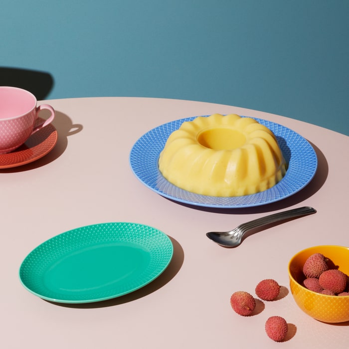 Lyngby Porcelæn Rhombe Color Dinner Plate