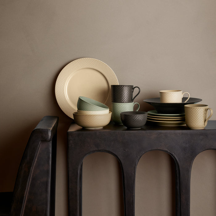 Lyngby Porcelæn Rhombe Earth Plate