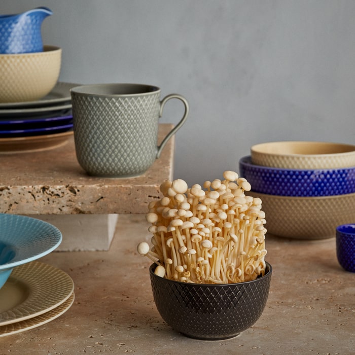 Lyngby Porcelæn Rhombe Earth Bowl