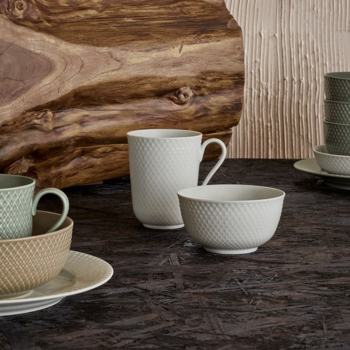 Lyngby Porcelain Rhombe Mug