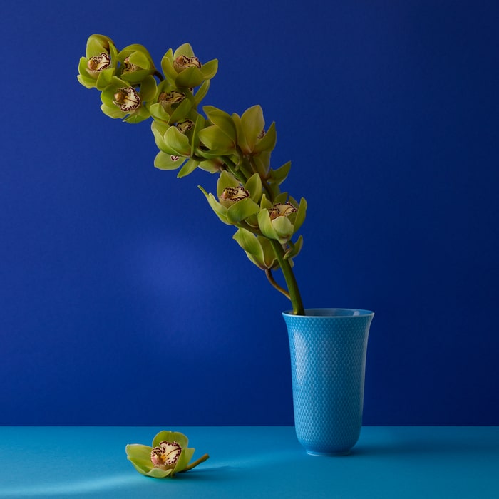 Lyngby Porcelain Rhombe Color Vases