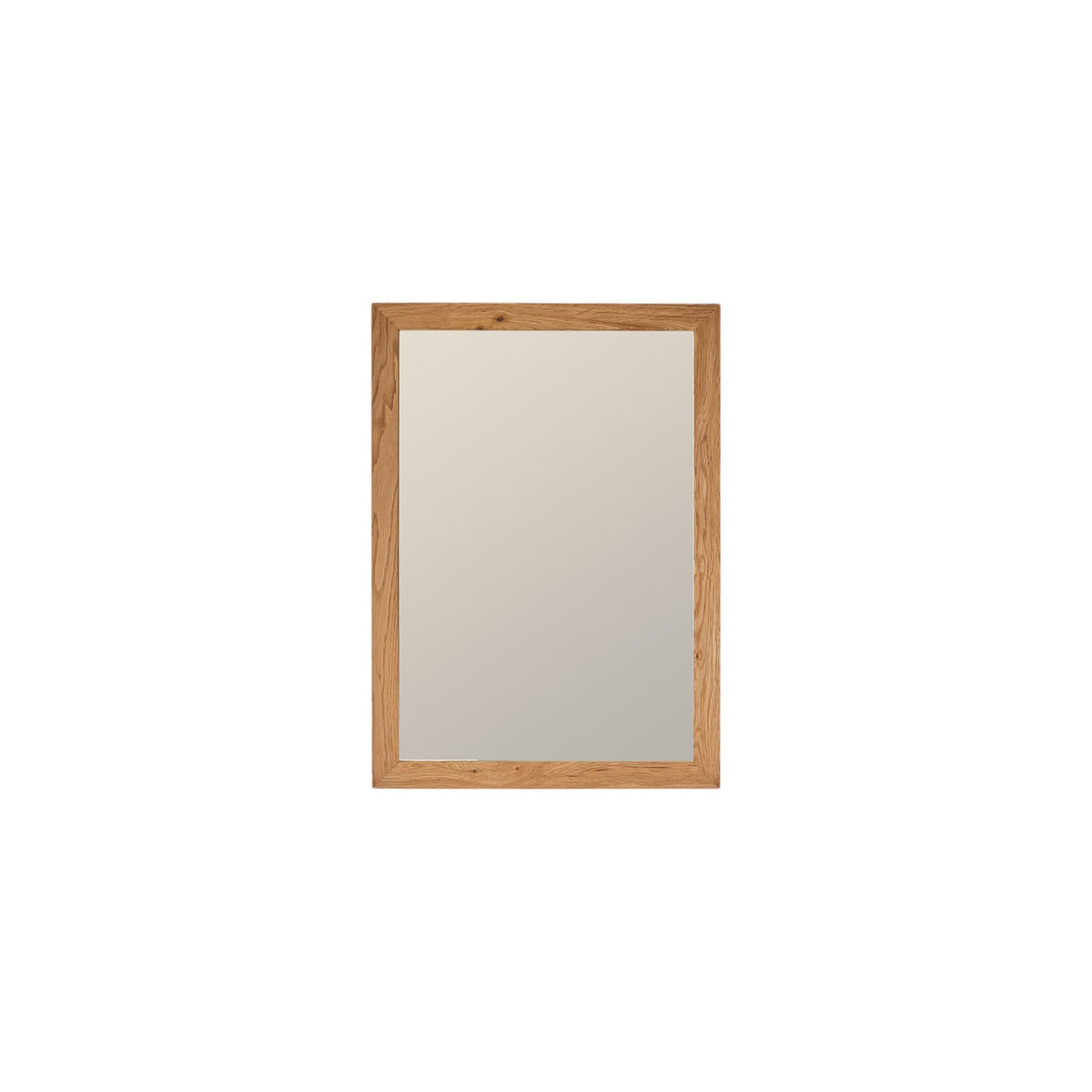 Serena mirror, close-up of the oak wood grain
