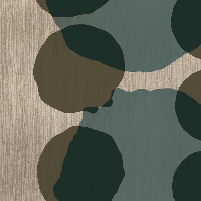 Ethnicraft Layered Dots Tray, FSC-certified solid wood furniture by Belgian brand