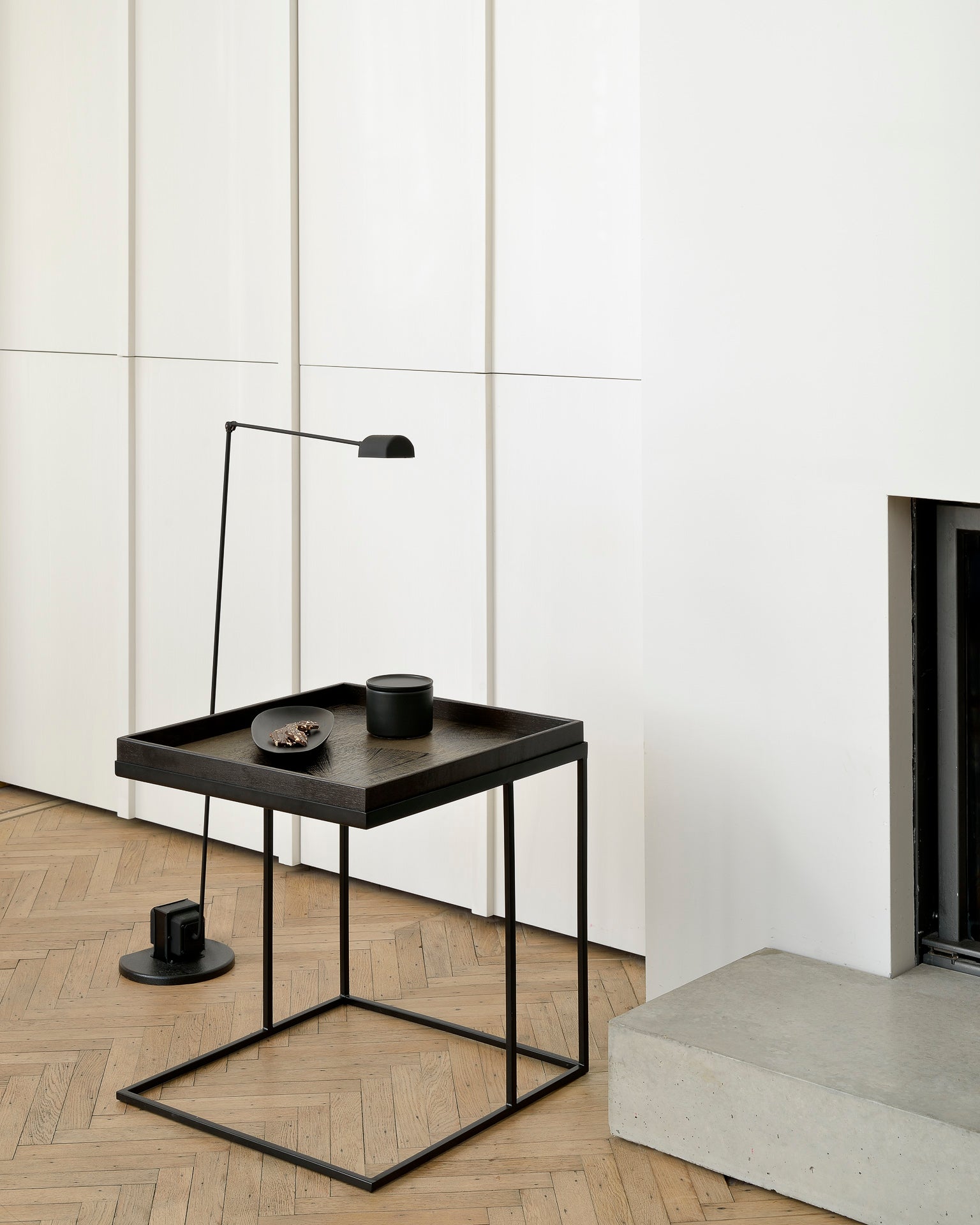 Square Tray Side Table