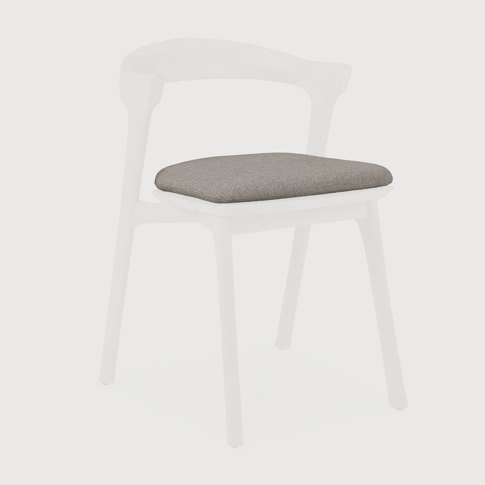 Ethnicraft Bok Outdoor Dining Chair Cushion, woven outdoor textile by Belgian brand Ethnicraft