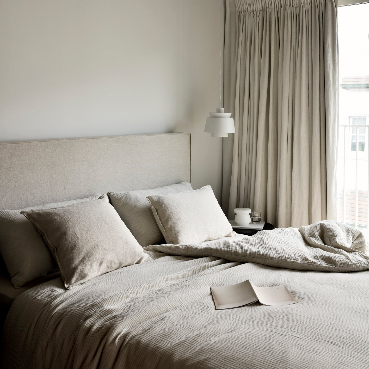 Ethnicraft Revive Bed, FSC-certified solid wood furniture by Belgian brand