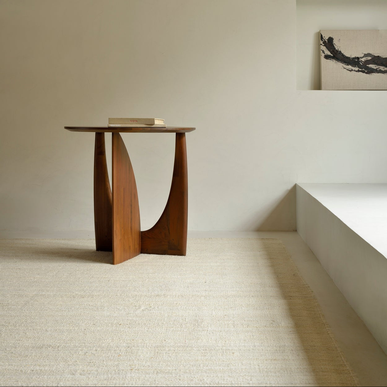 Ethnicraft Nomad Kilim Rug, woven textile from Belgian brand Ethnicraft