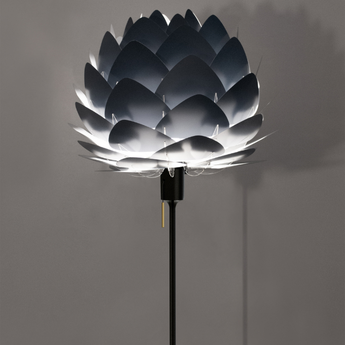 UMAGE Aluvia Mini Santé Floor Lamp, Anthracite Grey