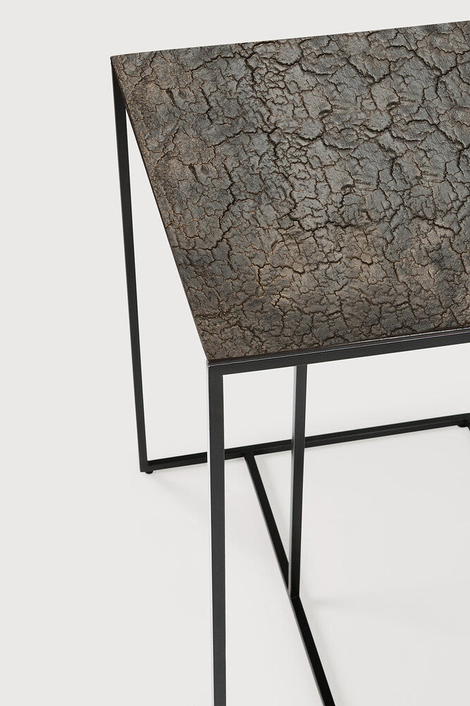 Ethnicraft Triptic Side Table, FSC-certified solid wood furniture by Belgian brand