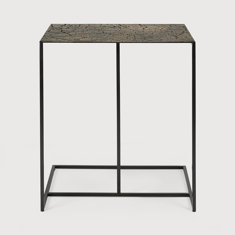 Ethnicraft Triptic Side Table, FSC-certified solid wood furniture by Belgian brand