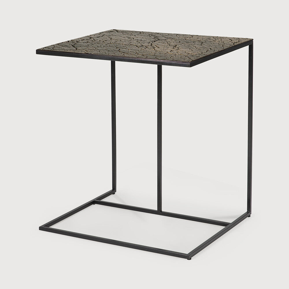 Ethnicraft Triptic Side Table, FSC-certified solid wood furniture by Belgian brand
