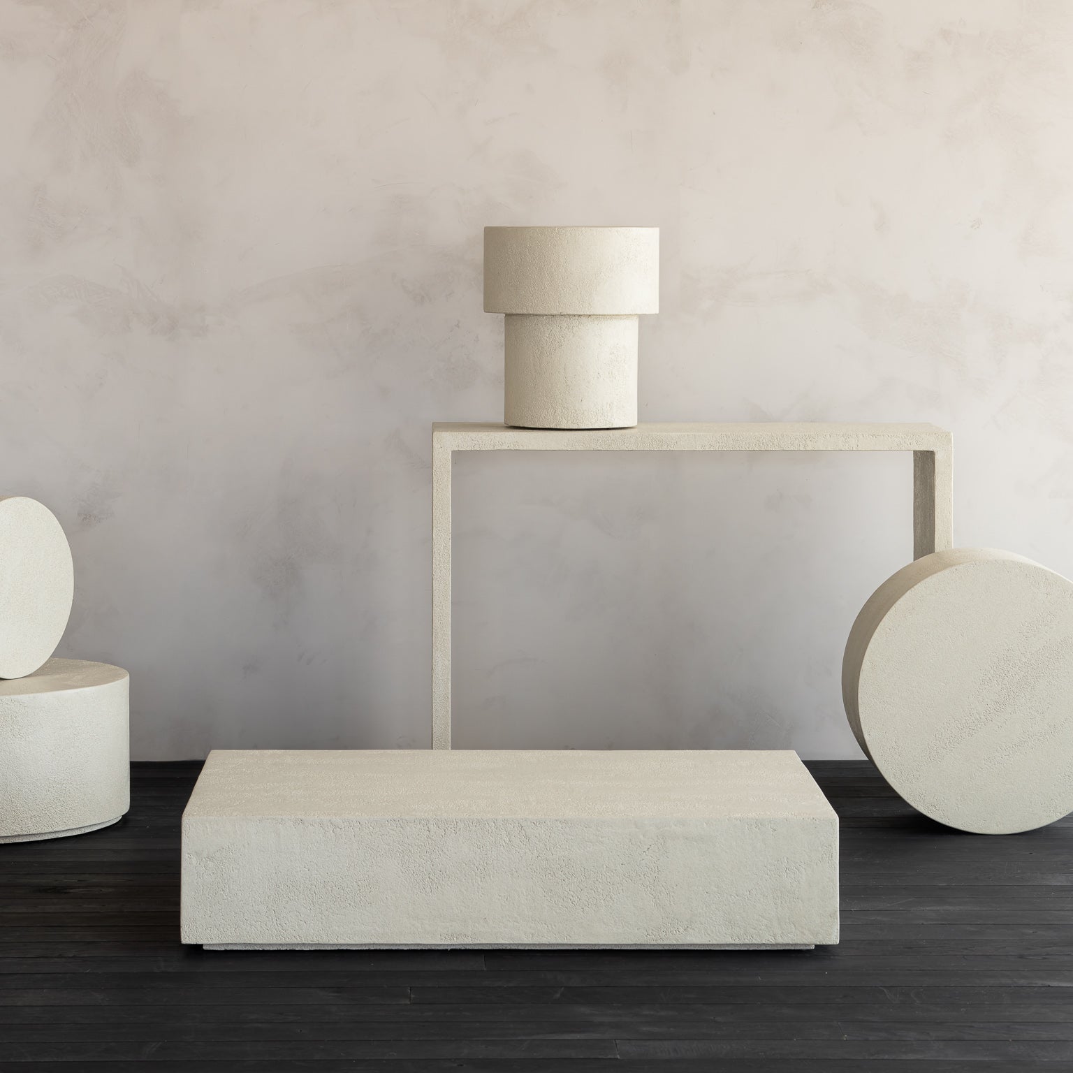 Ethnicraft Elements Coffee Table, FSC-certified solid wood furniture by Belgian brand
