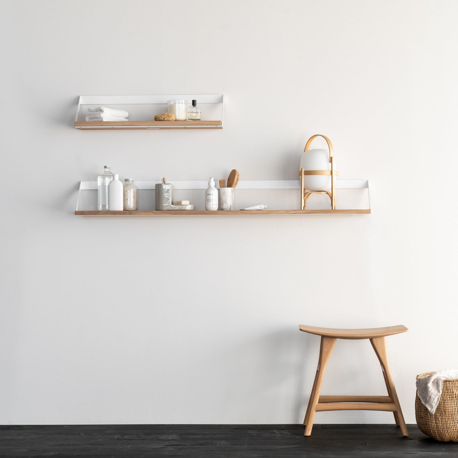 Ethnicraft Ribbon Oak Shelf - Thumbnail 2