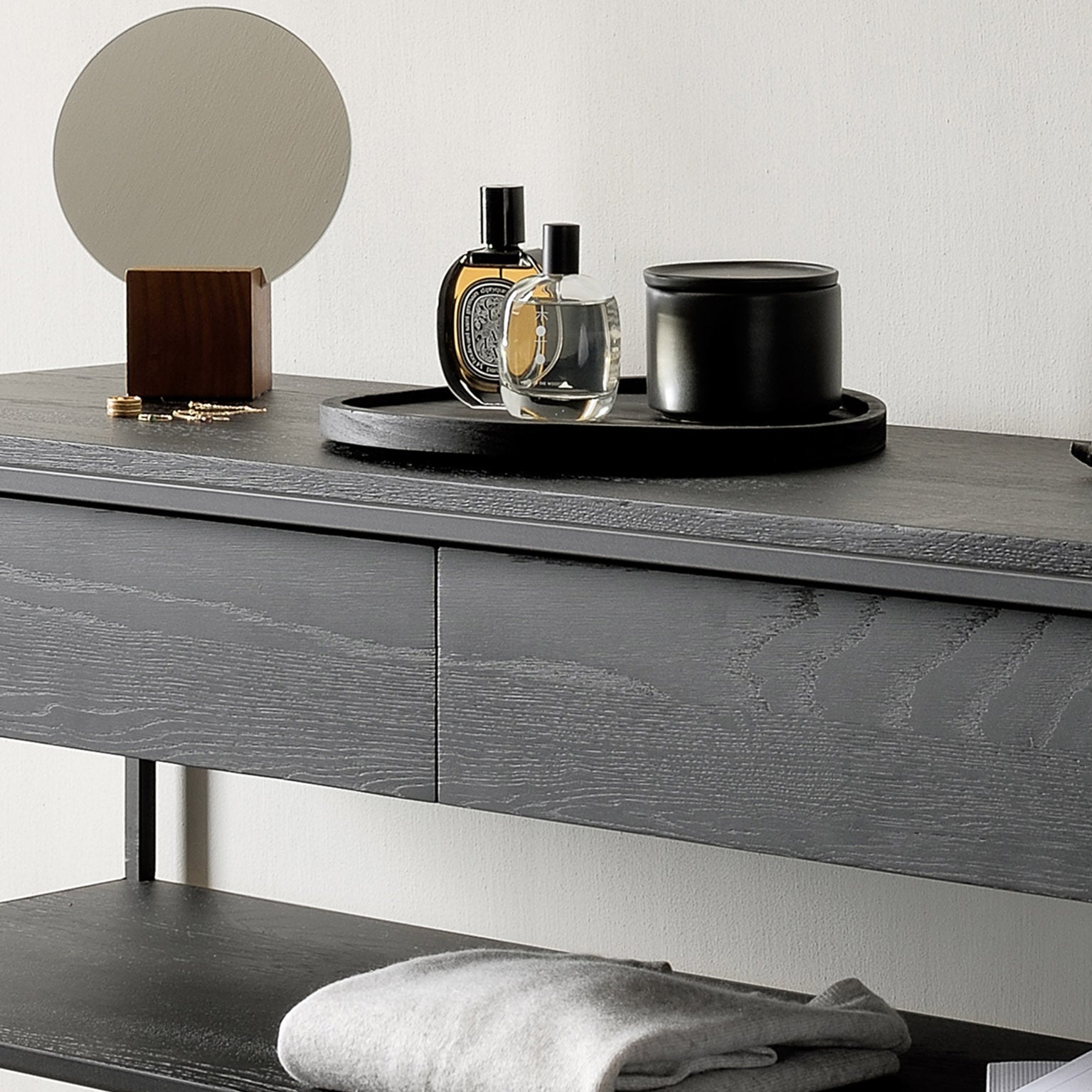 Ethnicraft Monolit Console in oak, FSC-certified solid oak