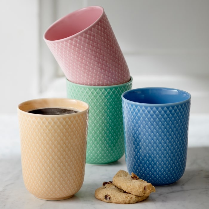 Lyngby Porcelæn Rhombe Color Mug