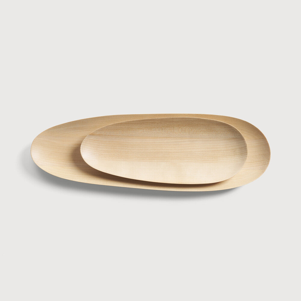 Thin Oval Board Set - Sycamore