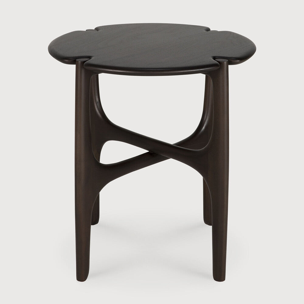 Ethnicraft PI Side Table, FSC-certified solid wood furniture by Belgian brand