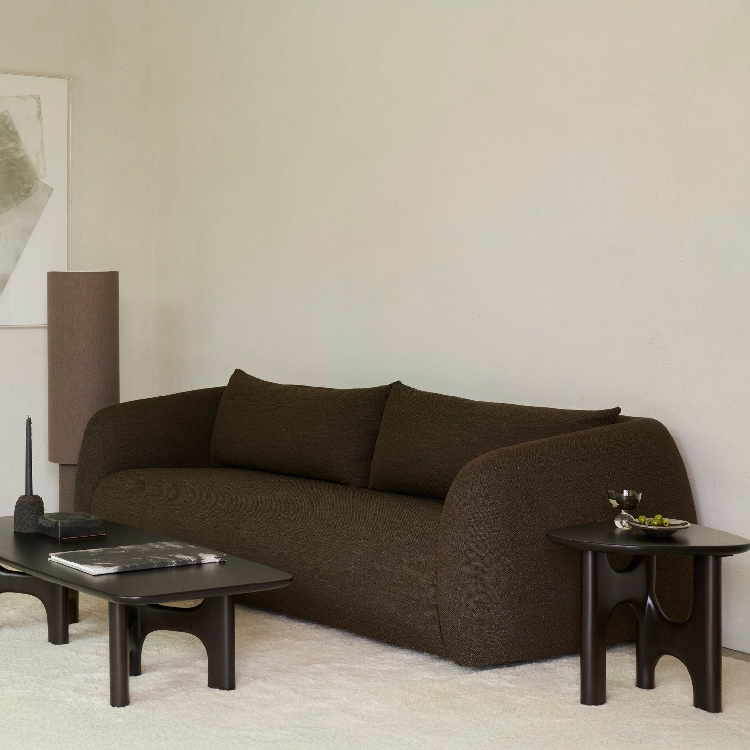 Ethnicraft Figur Sofa with FSC-certified solid wood frame, Belgian design
