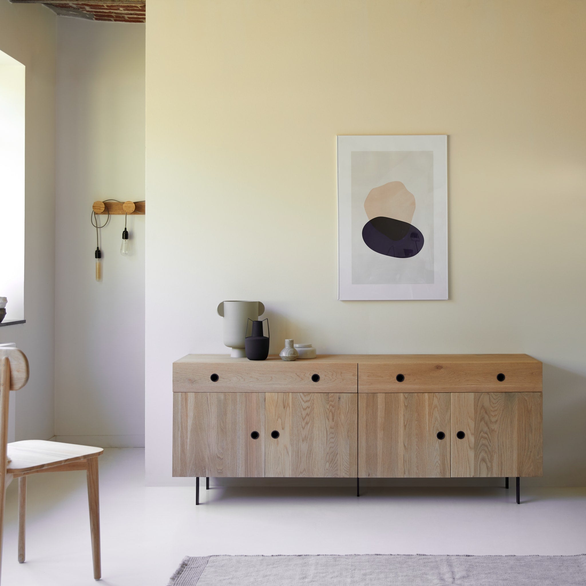 Tikamoon Jeanne sideboard in solid oak