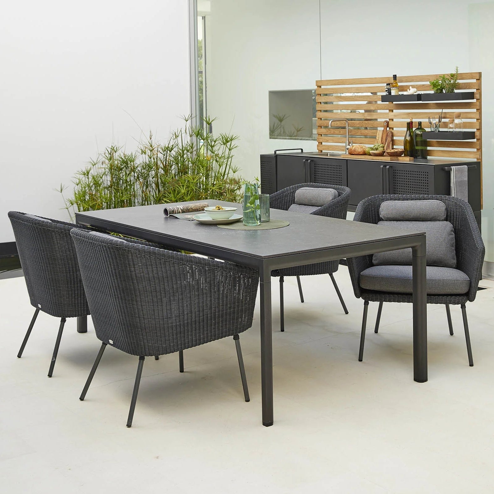 Drop Dining Table 79×39"
