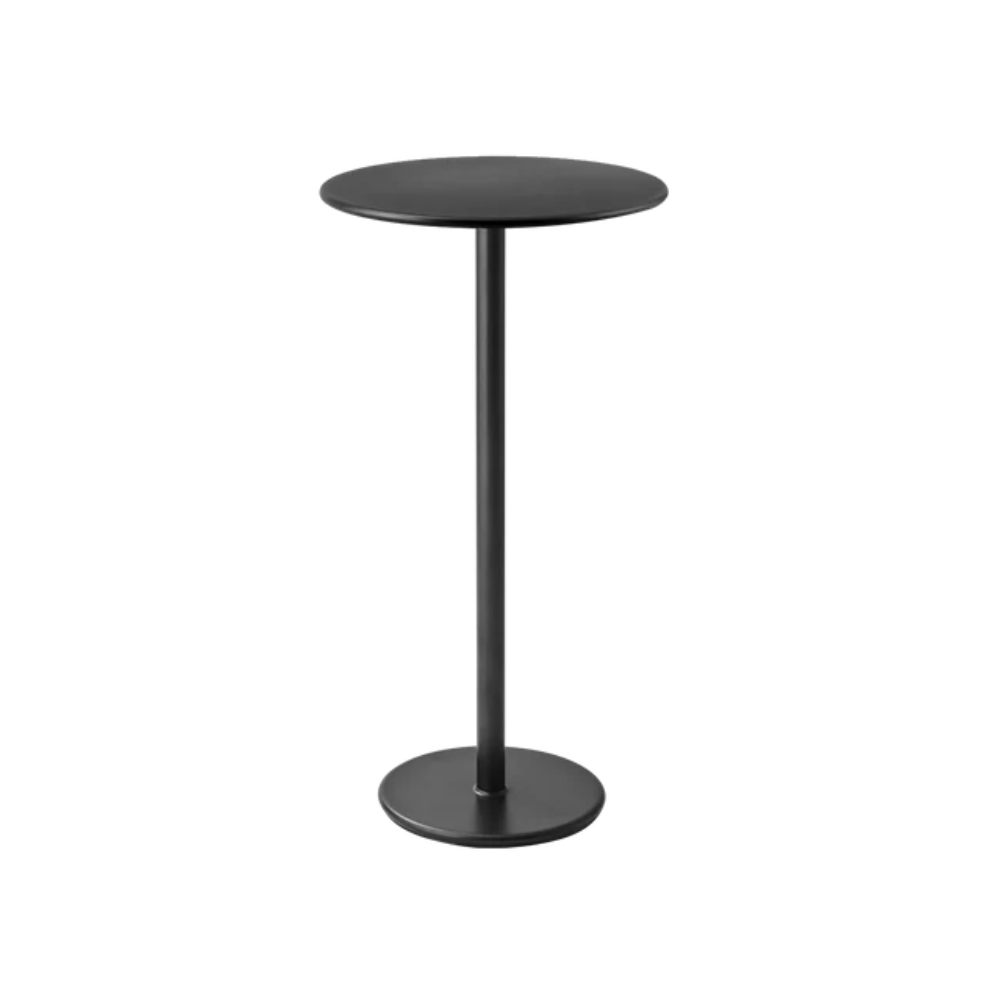 Cane-line Go Café Table Round 24" in Lava Gray