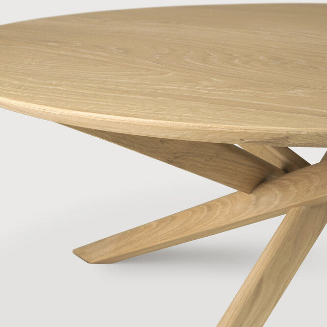 Ethnicraft Mikado Coffee Table, FSC-certified solid wood furniture by Belgian brand