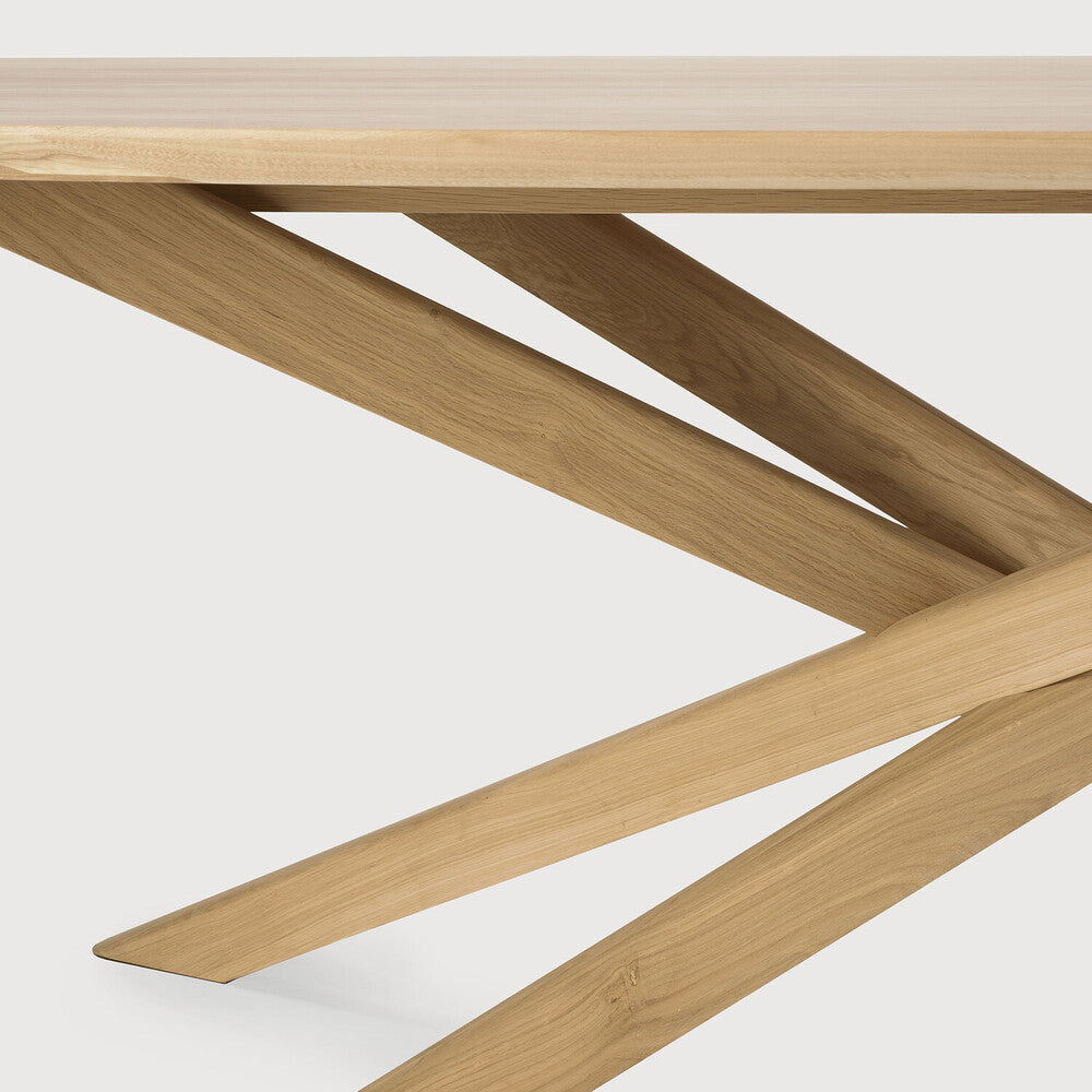 Ethnicraft Mikado Coffee Table, FSC-certified solid wood furniture by Belgian brand