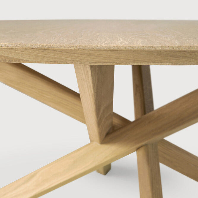 Ethnicraft Mikado Coffee Table, FSC-certified solid wood furniture by Belgian brand