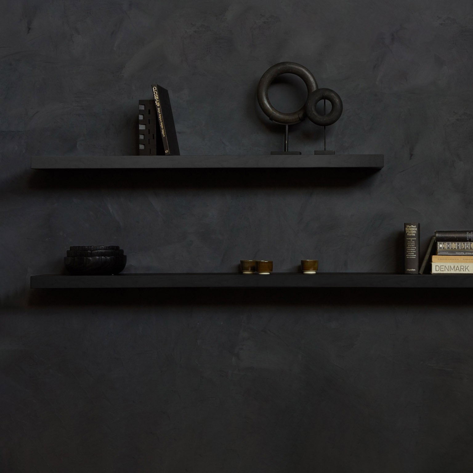 Ethnicraft Wall Shelf in oak, FSC-certified solid oak