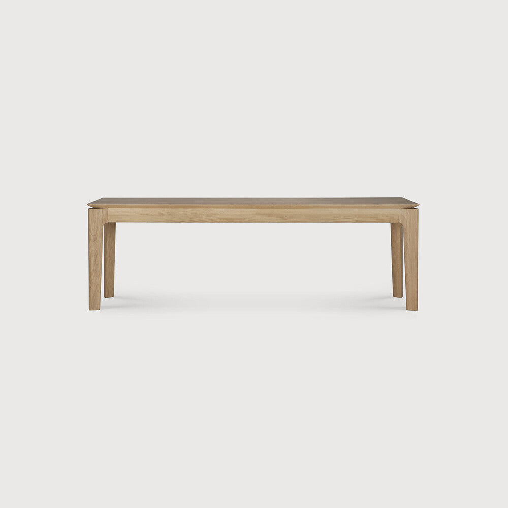 Ethnicraft Bok Bench, FSC-certified solid wood furniture by Belgian brand