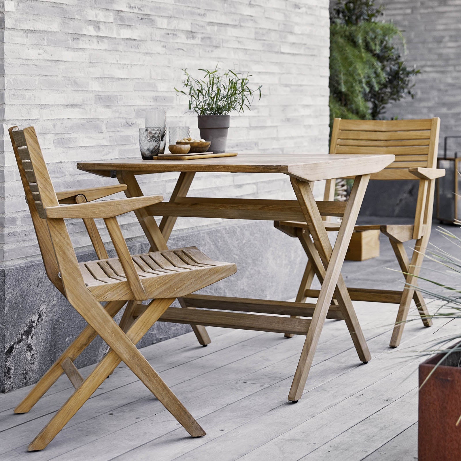 Flip Folding Arm Chair