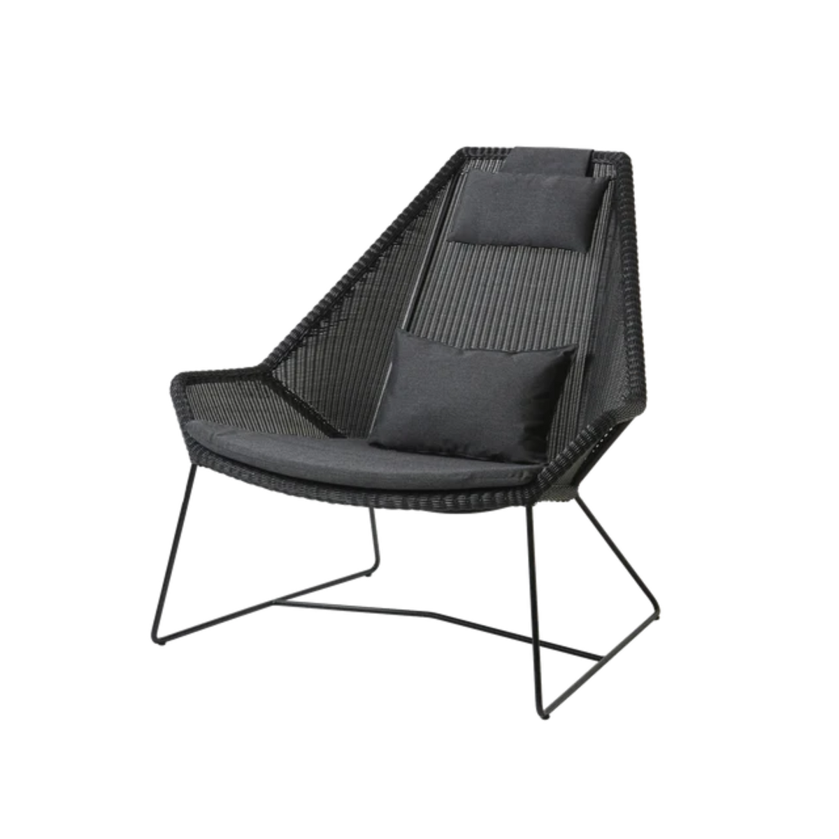 Cane-line Breeze Highback Chair in Black