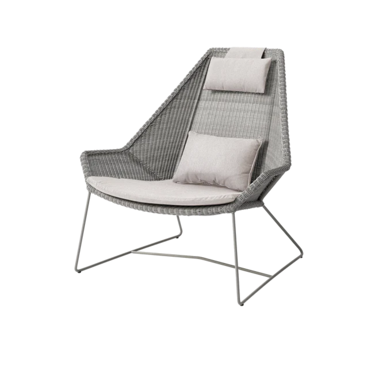Cane-line Breeze Highback Chair in Taupe