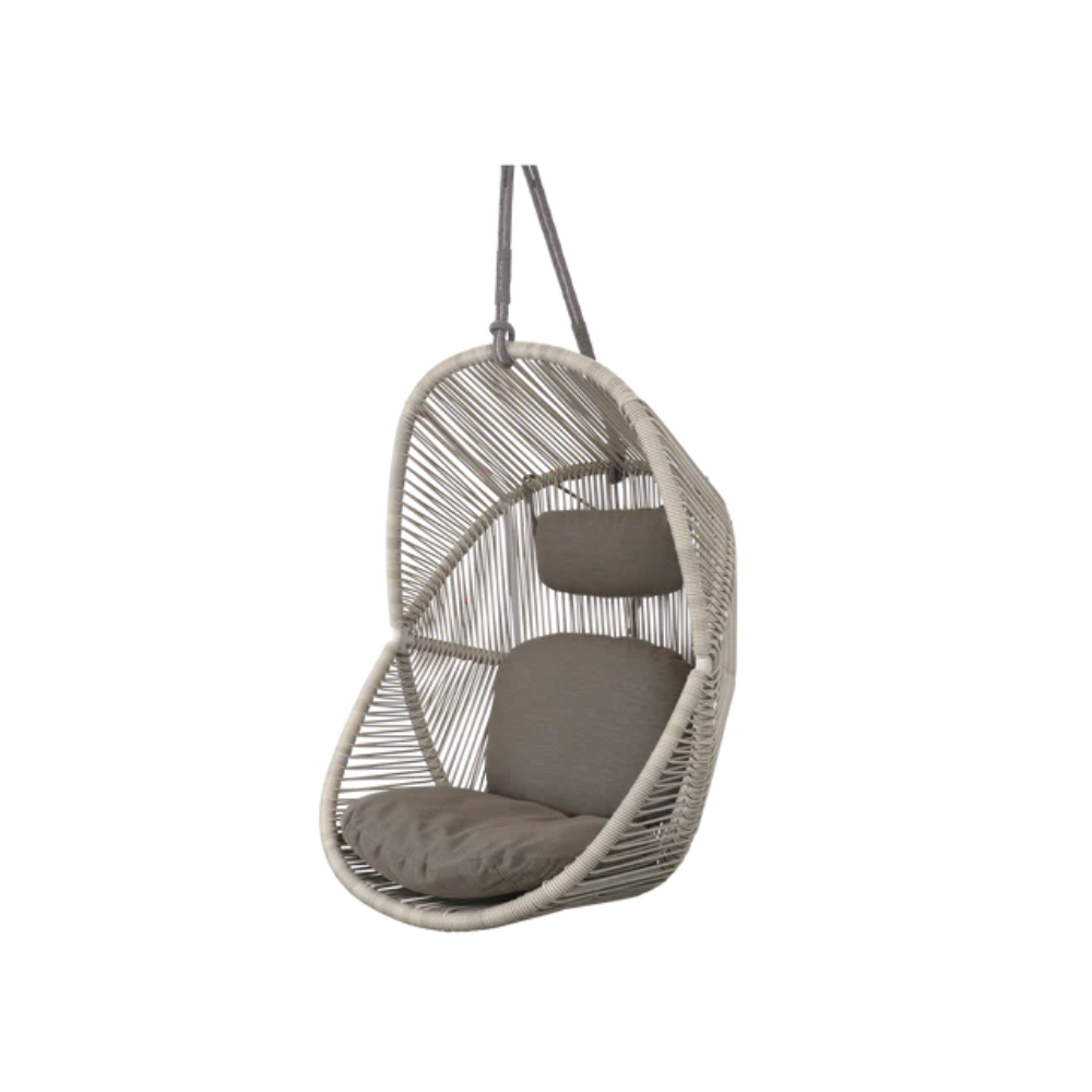 Cane-line Hive Chair Rope in Sand with Taupe rope, rattan