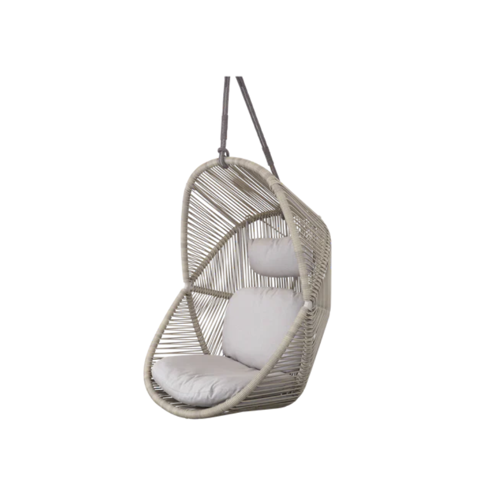 Cane-line Hive Chair Rope in Sand with Taupe rope, rattan