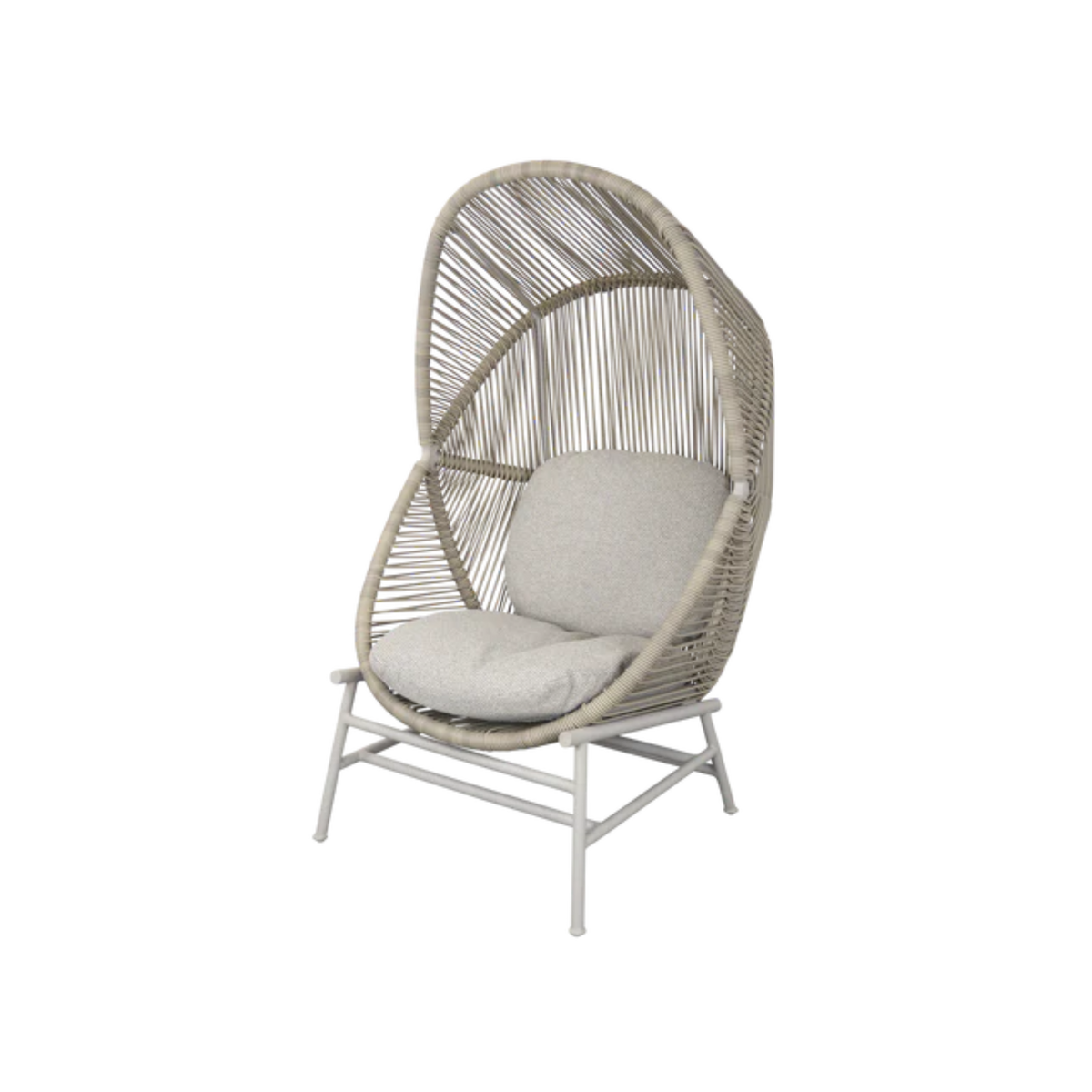 Cane-line Hive Chair in Sand with Desert Sand cushion