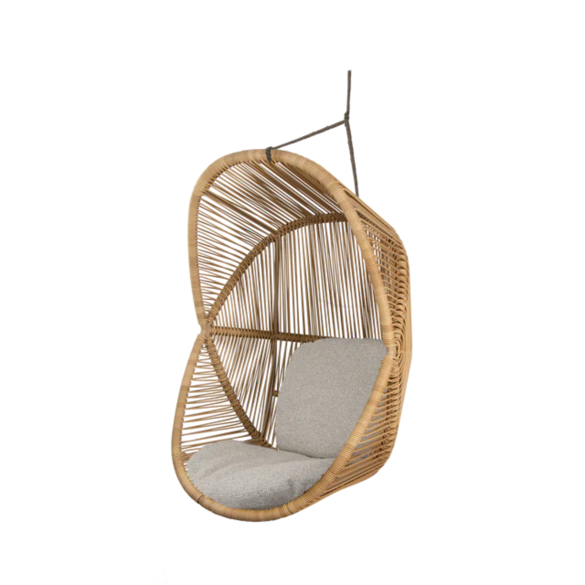 Cane-line Hive Chair in Natural with Taupe -String Soft Rope base, Light Brown cushion