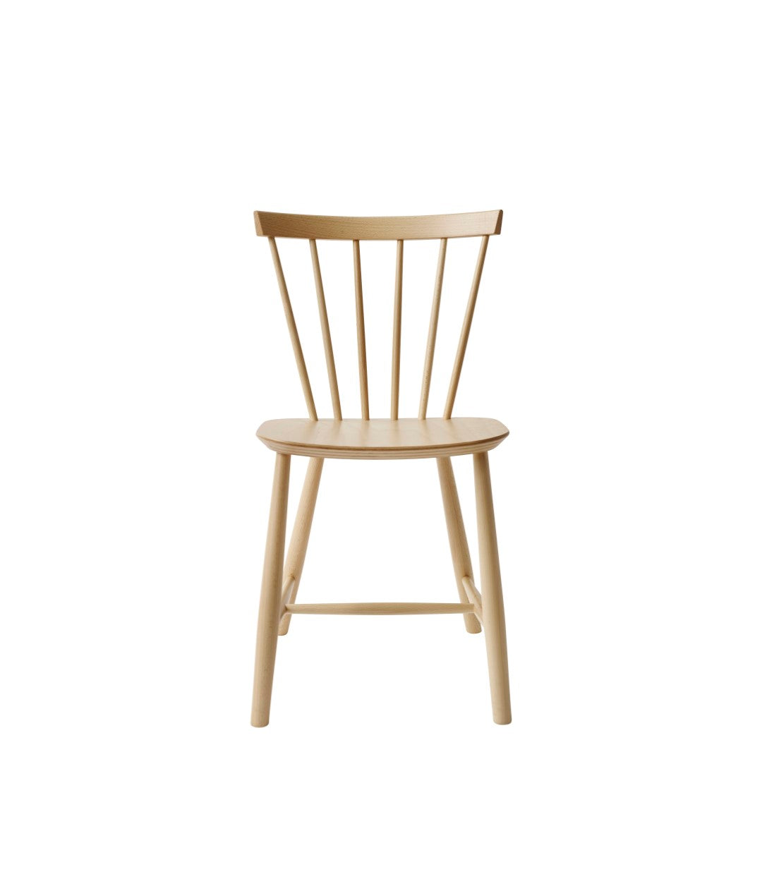 FDB Møbler Chair in solid oak, designed in 1955 by Poul M. Volther, a Danish mid-century cooperative design